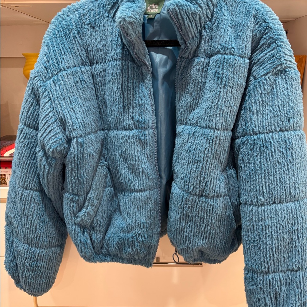 Wild Fable Teal and Black Jacket
